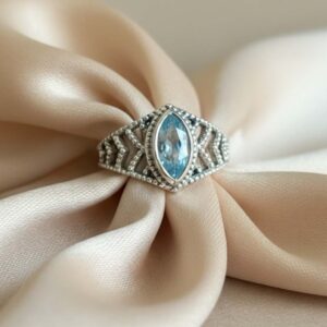 R RAN 02 bague argent ouvragee